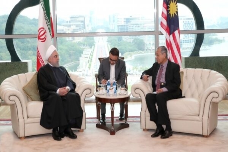 دیدار رییسجمهور روحانی و ماهاتیر محمد