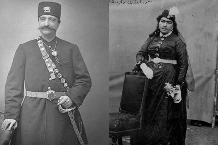 کادوی ولنتاین ناصرالدین شاه برای زن حرمسرا