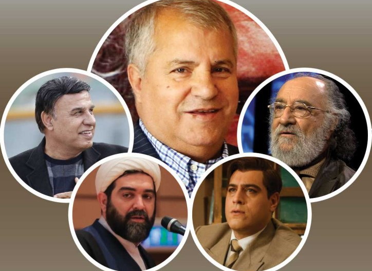 تبلیغات علی پروین و امیر یل برای آیت الله رازینی