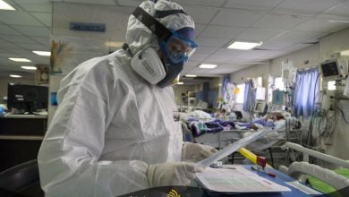 گزارش تصویری: تلاش کادر درمانی برای بیماران مبتلا به کرونا