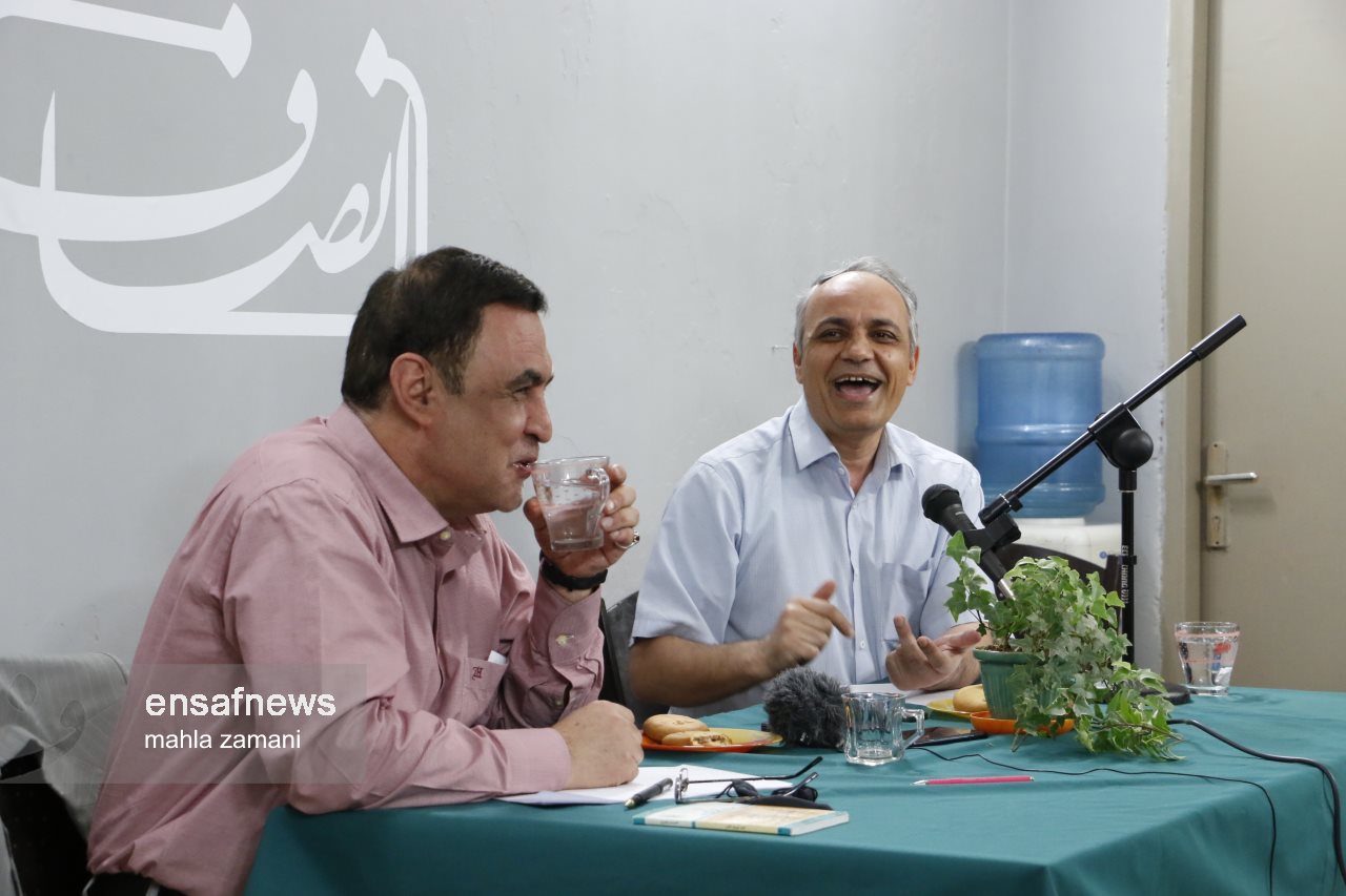 گزارش تصویری | مناظره زیدآبادی و ناصر ایمانی