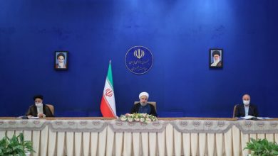 حسن روحانی - سیدابراهیم رئیسی - محمدباقر قالیباف
