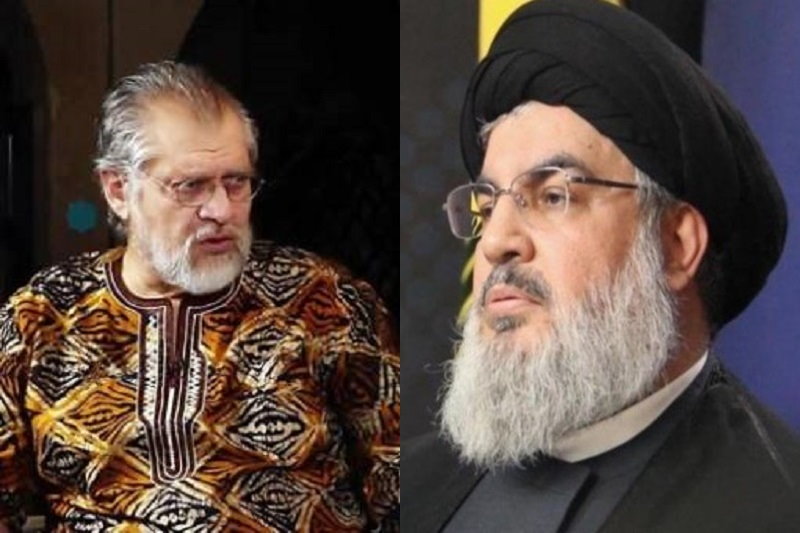 پاسخ سیدحسن نصرالله به توهم نادر طالبزاده