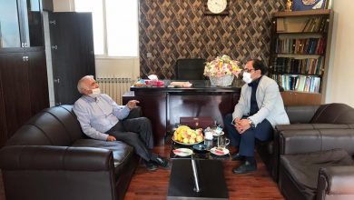 دیدار مدیرعامل موسسه هنرمندان پیشکسوت با محمد علی بهمنی