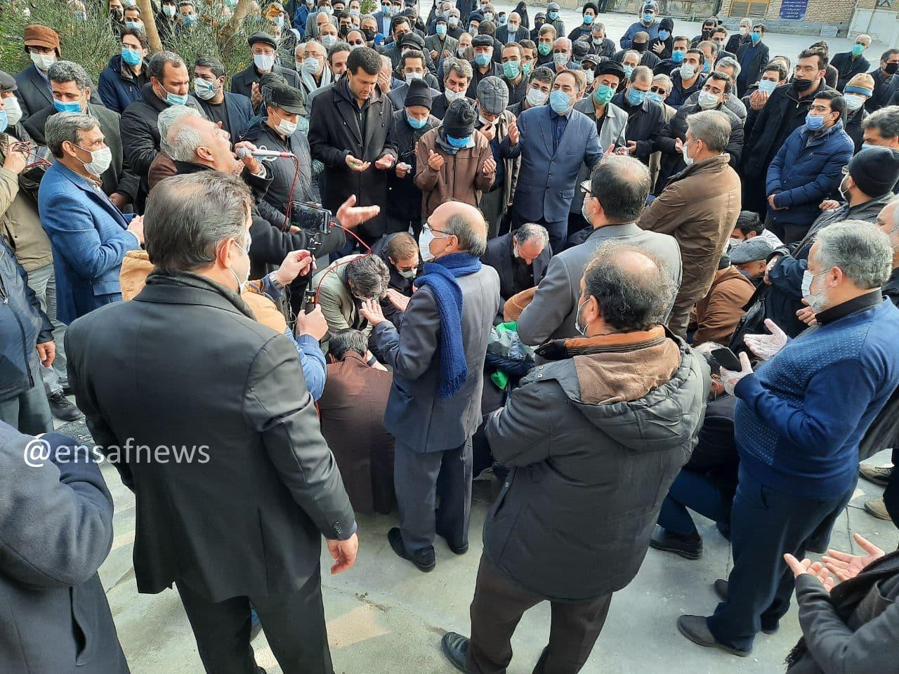 مهندس سجادی تشییع شد [+عکس]