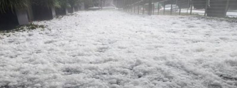 شادی مردم عربستان از گسترده‌شدن فرش یخی در صحرا