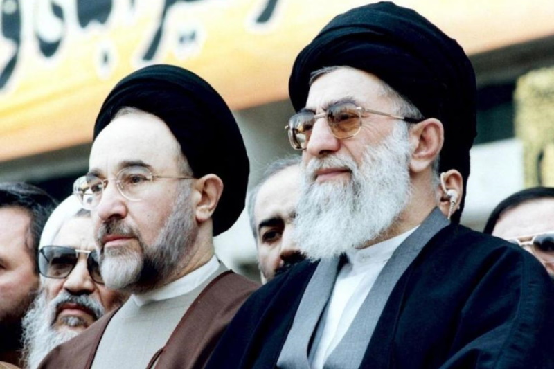 سید محمد خاتمی و آیت الله خامنه ای