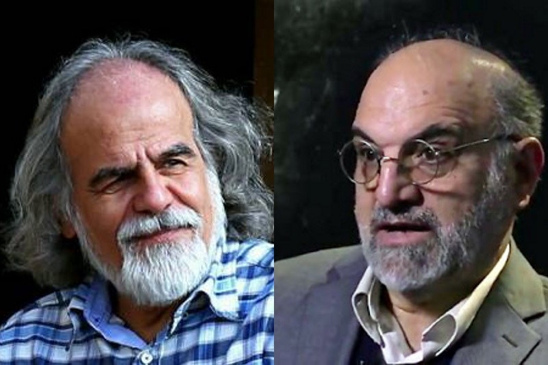 عکس | مصطفی ملکیان و عبدالکریم سروش