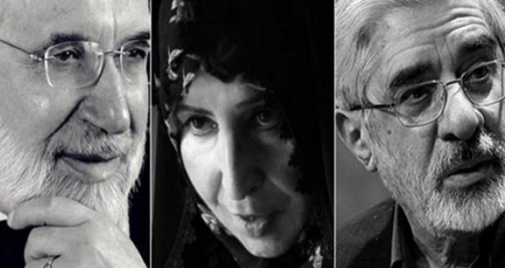 میرحسین موسوی، زهرا رهنورد، مهدی کروبی
