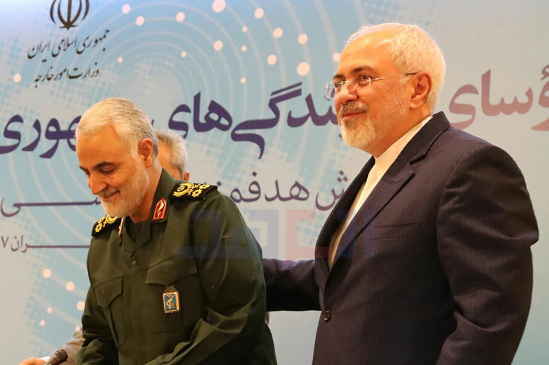 نگرانی ظریف و تذکر رهبری به سردار سلیمانی درباره روسیه