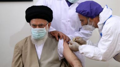 آیت الله خامنه‌ای دُز اول واکسن کوو ایران برکت را دریافت کرد