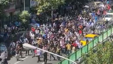 توضیح: عکس از روی یکی از ویدیوهای منتشر شده در فضای مجازی است