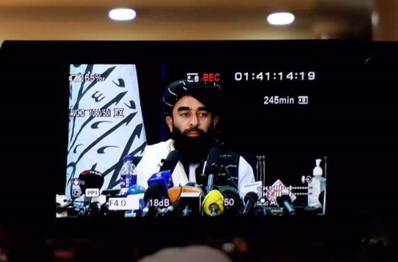 ذبیح الله مجاهد سخنگوی طالبان