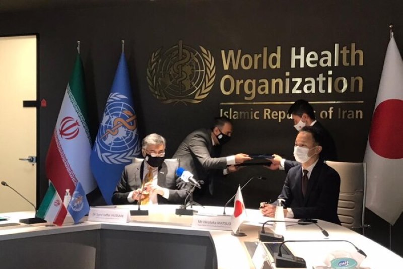 سخنان سفیر ژاپن در مراسم پروژه کمک بلاعوض کرونایی به ایران
