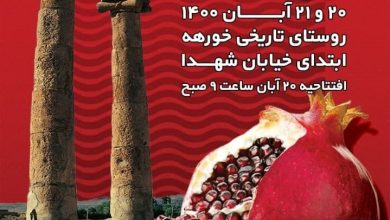 شکرگزاری برداشت انار