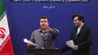 سخنان اعتراضی دبیر انجمن اسلامی شریف خطاب به رئیسی [+متن کامل]