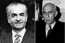 محمد رضا شاه پهلوی و محد مصدق