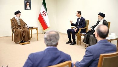 رئیسی اسد آیت الله خامنه ای