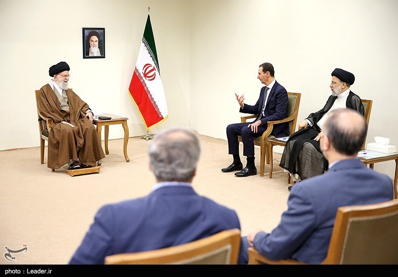 رئیسی اسد آیت الله خامنه ای