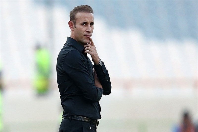 کنفرانس خبری گلمحمدی بعد از برد پیکان ؛ همچنان به قهرمانی امیدواریم