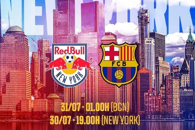 پخش زنده بارسلونا نیویورک ردبولز 9 مرداد 1401