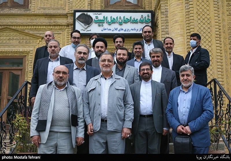 دیدار علیرضا زاکانی با مداحان