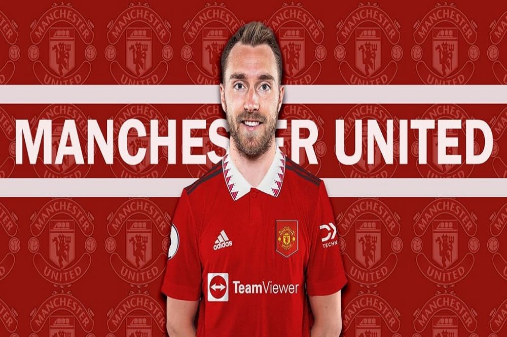 اریکسن به منچستر یونایتد پیوست ؛ بازگشت به سطح اول فوتبال یک سال پس از هم‌آغوشی با مرگ