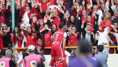 برد پرسپولیس در حضور بانوان سرخ ؛ پرسپولیس 2 _ صنعت نفت آبادان 0