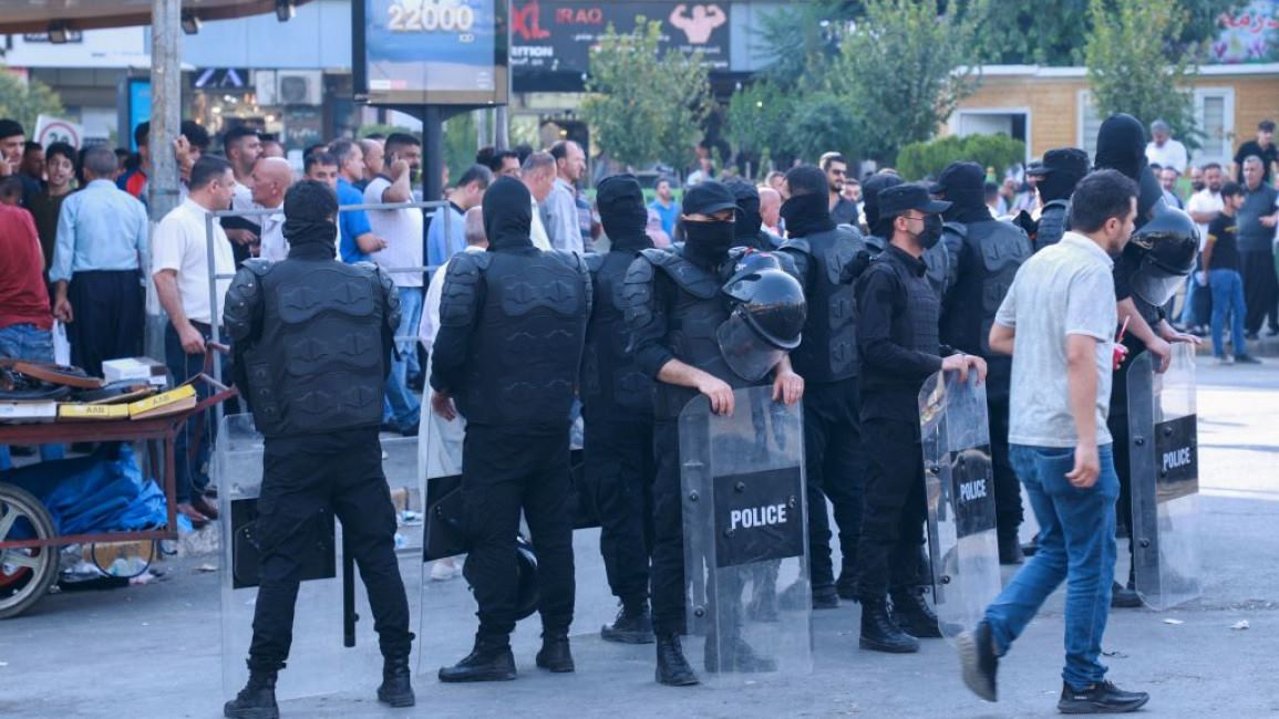 اعتراضها در اقلیم کردستان و معیارهای دو گانه