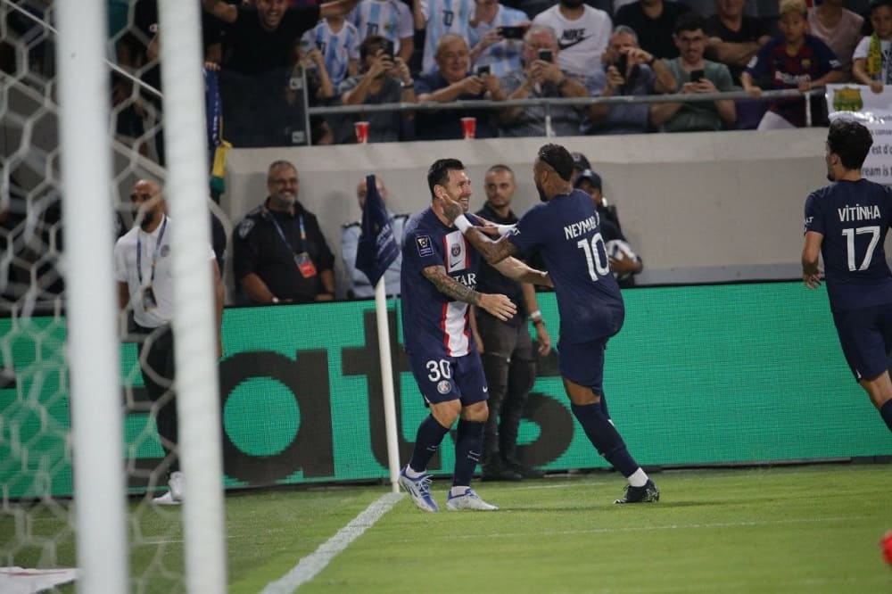 قهرمانی پی اس جی در سوپرجام فرانسه؛ اولین جام گالتیه با آتش بازی مسی، نیمار و راموس