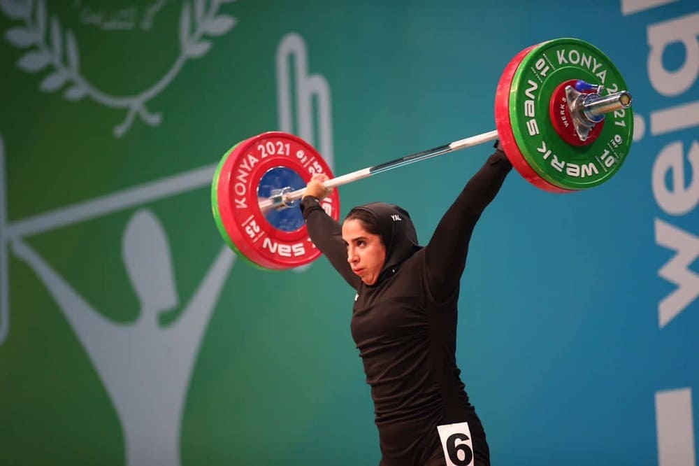 اولین مدال طلا تاریخ وزنه برداری زنان ایران ؛ تاریخسازی سیده الهام حسینی در قونیه