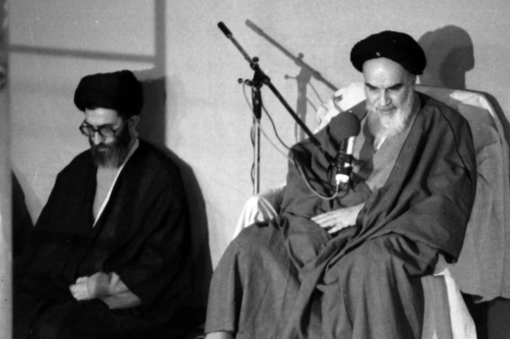 امام خمینی و آیت الله خامنه ای