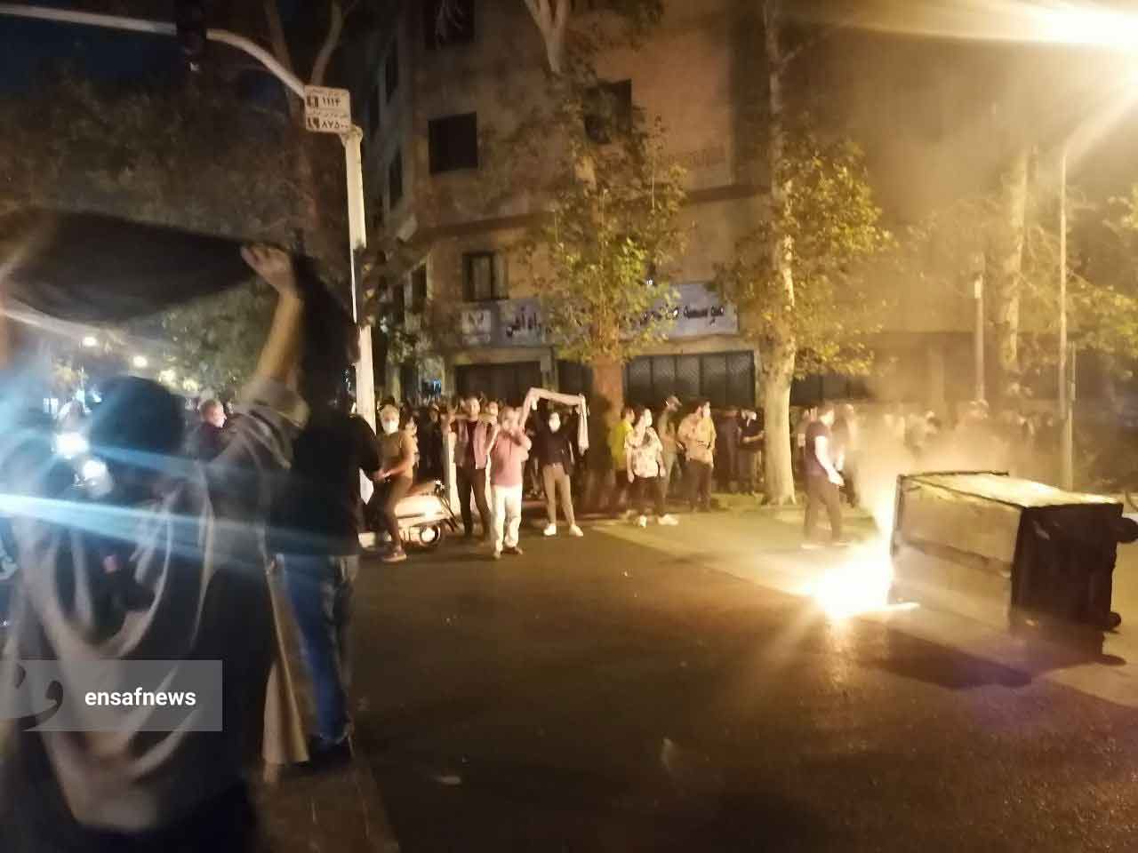 ناآرامی و اعتراض در تهران