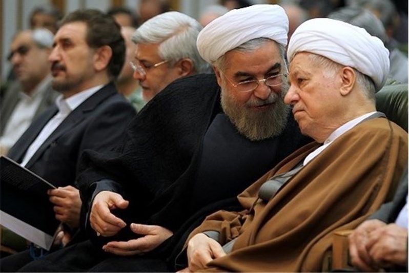 هاشمی و روحانی