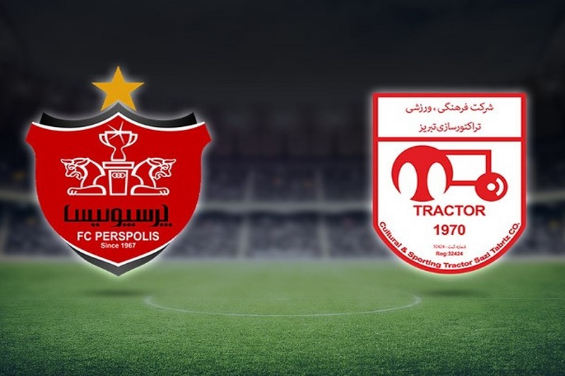 پخش زنده پرسپولیس و تراکتور 10 مهر 1401