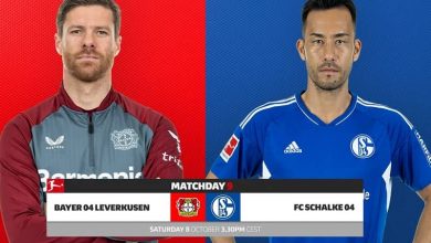 پخش زنده بایر لورکوزن و شالکه 16 مهر 1401