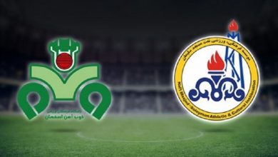 پخش زنده ذوب آهن و نفت مسجد سلیمان 6 آبان 1401