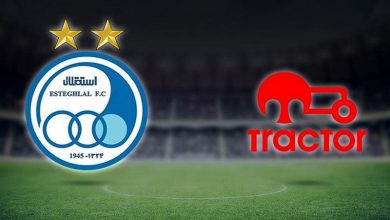 پخش زنده استقلال و تراکتور 22 دی 1401