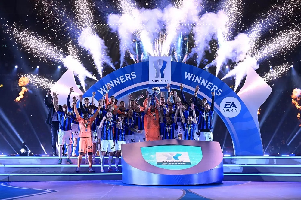 اینتر قهرمان سوپرجام ایتالیا شد ؛ فتح قهرمانانه دلامادونینا در ریاض و یک جام دیگر برای اینزاگی