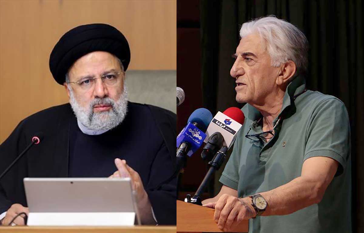 نامه رضا کیانیان به ابراهیم رییسی: روی پیشانی ما چیزی نوشته؟
