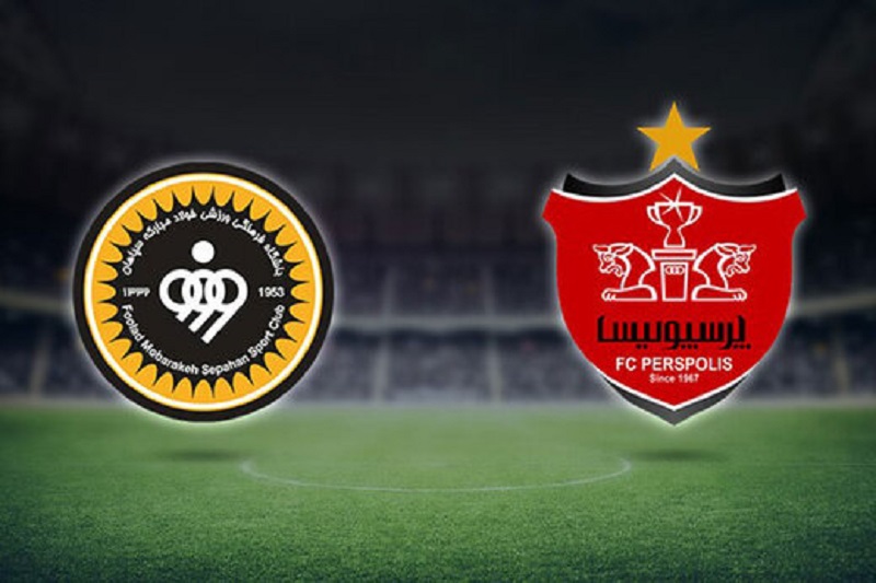 پخش زنده سپاهان و پرسپولیس 3 اسفند 1401