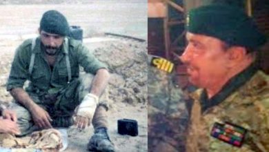 دریادار حسینی بای آسمانی شد