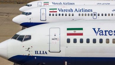 بی نظمی در پرواز هواپیمایی وارش