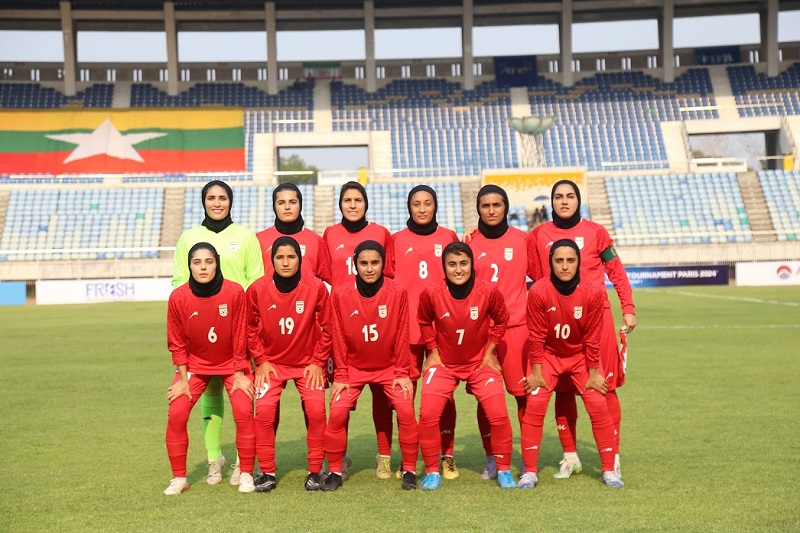 صعود تیم ملی فوتبال ایران به دور دوم انتخابی المپیک ؛ یوزهای مریم آزمون گل کاشتند
