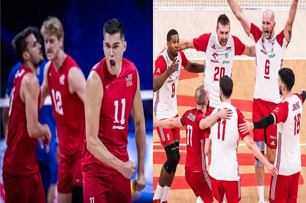 پخش زنده والیبال لهستان و آمریکا 1 مرداد 1402 | فینال لیگ ملت‌های والیبال 2023