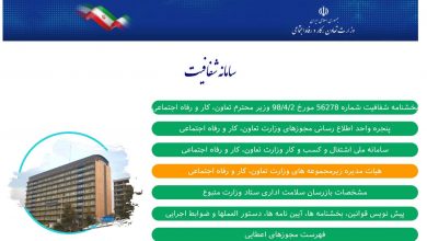 سامانه شفافیت شستا