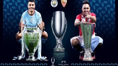 پخش زنده منچسترسیتی و سویا 25 مرداد 1402 | سوپرجام اروپا 2023