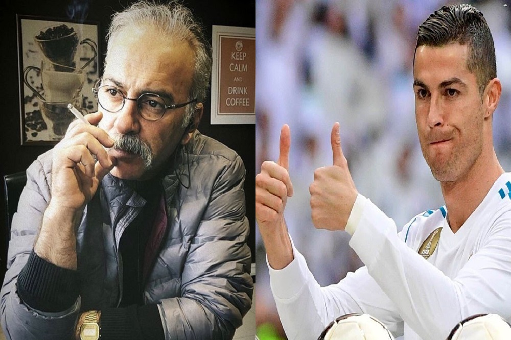 پیام خاص حمیدرضا آذرنگ به کریستیانو رونالدو : به جای ما با اینترنت آزاد ذوق کن؛ اینجا نفس کشیدن هم محدود است به حدود رنج!