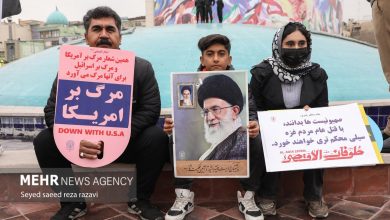 گزارشی از تجمعات امروز تهران و سایر شهرها در حمایت از فلسطین