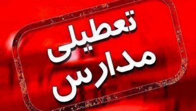 طوفان مدارس ۹ شهرستان در گلستان را تعطیل کرد